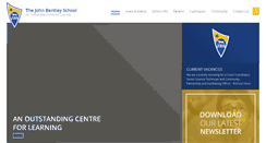 Desktop Screenshot of johnbentleyschool.com